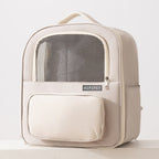 Breathable Pet Carrier Backpack, Warm & Comfortable Cat Dog Travel Backpack With Mesh Window