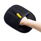 Static Pet Hair Removal Gloves - 3-in-1 Grooming, Deshedding & Multi-Surface Hair Remover for Dogs & Cats