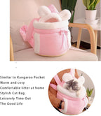 Pet Carrier Bag, Cat Bag Carrier, Double Pocket Cat Front Pack, Carry Bag For Pets, Warm Pet Carrier Bag, Travel Backpacks For Dogs And Cats Backpack