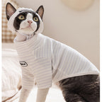 New Pet Base Shirt, Thin And Simple Striped Two-legged Shirt For Autumn And Winter, German Cat, Puppy, Dog And Cat Clothes