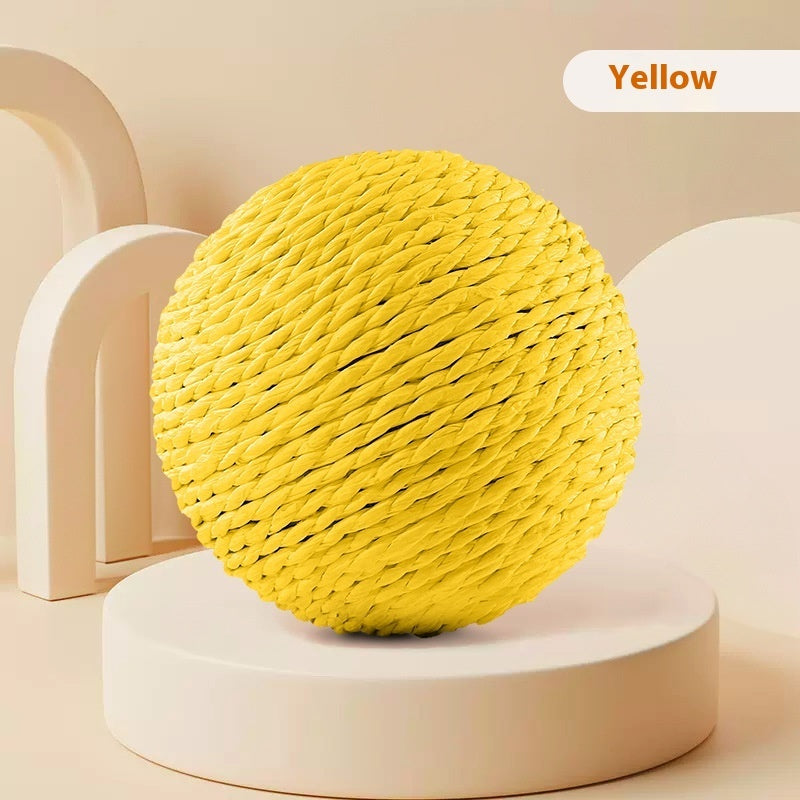 Sisal Ball Oversized Cat Toy Self-Hi Relieving Stuffy