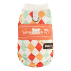 Thick And Warm Two-legged Cotton-padded Clothes For Cats In Autumn And Winter, Fully Printed Retro And Traceable Vests. Dog Pet Clothing