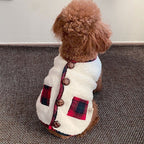 For Autumn And Winter, Puppies, Two-legged Vests, Small And Medium-sized Dogs, Fleece Jackets, Cat Coats, Scarves, Pet Clothes