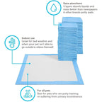150-Pack: Puppy Pads Dog Pee Pad for Potty Training Dogs & Cats