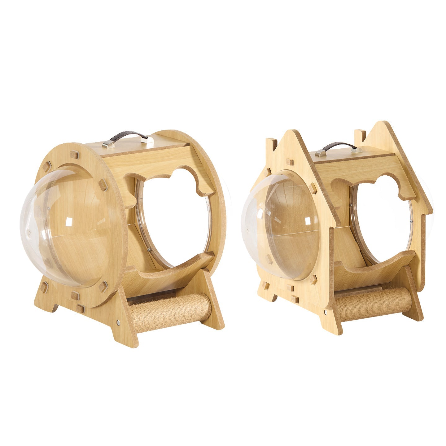 Transparent Capsule Extra-Large Bed Multi-Functional Scratching Post Cat House