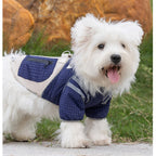 Autumn And Winter Dog, Small And Medium-sized Dog, Checkered Adventure Outdoor Windbreaker, Teddy Cat, Warm Cotton Coat, Pet Clothing