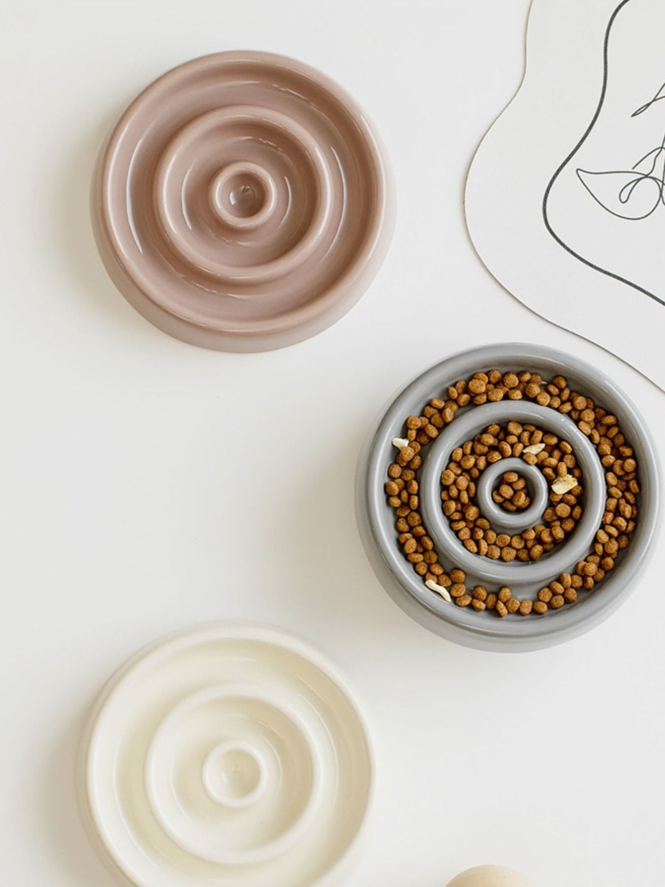 Interactive Slow Feeder Pet Bowl
