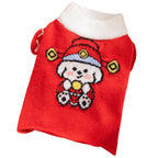 Autumn And Winter Dog Knitted Sweaters, Happy Little Dogs, Prosperous New Year Sweaters, Teddy Bichon Frises, Cat Pet Warm Clothes