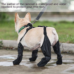 Waterproof Dog Shoes Adjustable Dog Boots Pet Breathbale Shoes For Outdoor Walking Soft French Dog Shoes Pets Paws Protector Pet Products