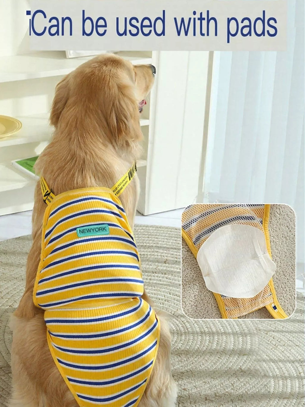 Striped Physiological Pet Functional Clothing