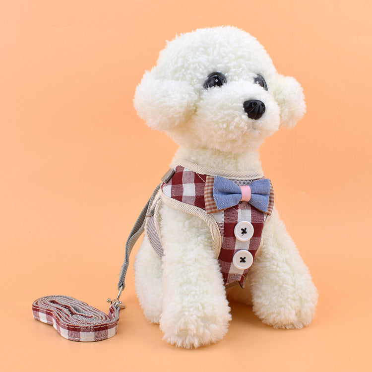 Dog chest strap cat leash