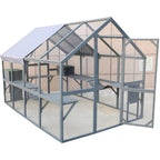 Wooden Cat Catio Large Outdoor Enclosure