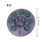 Interactive Slow Feeder Dog Bowl - Puzzle Toy for Pets