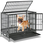 37" Stackable Heavy Duty Dog Crate 371D07