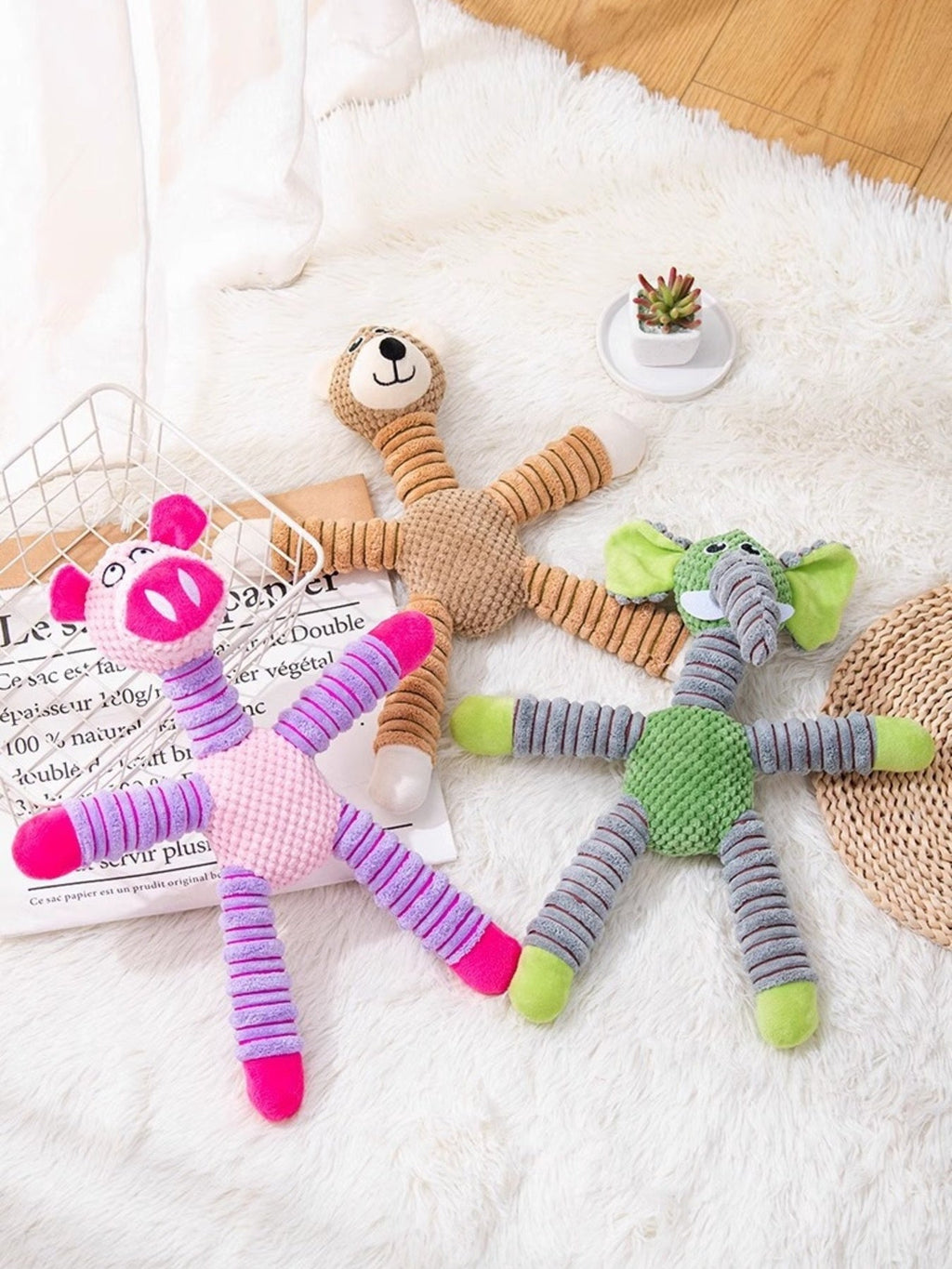 Soft Plush Animal Pet Toys