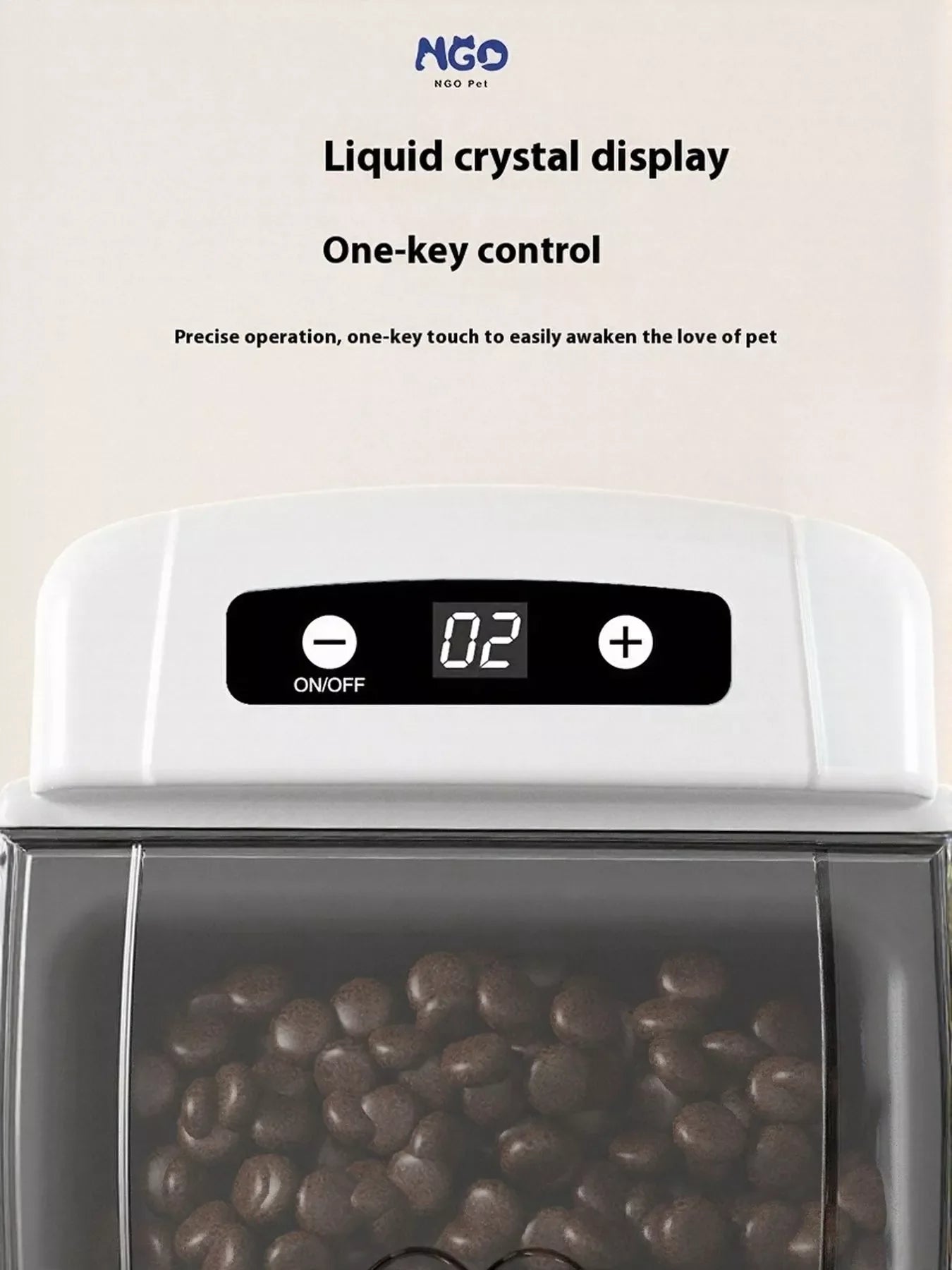 Automatic Pet Feeder with Elevated Bowl