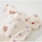 Cat Clothes, Bear Two-legged Cotton-padded Clothes For Kittens, With Fleece Added For Warmth In Autumn And Winter. Two-legged Small Dog Pet Clothing