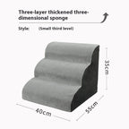 Household Small Dog Stairs Wave Pet Stairs