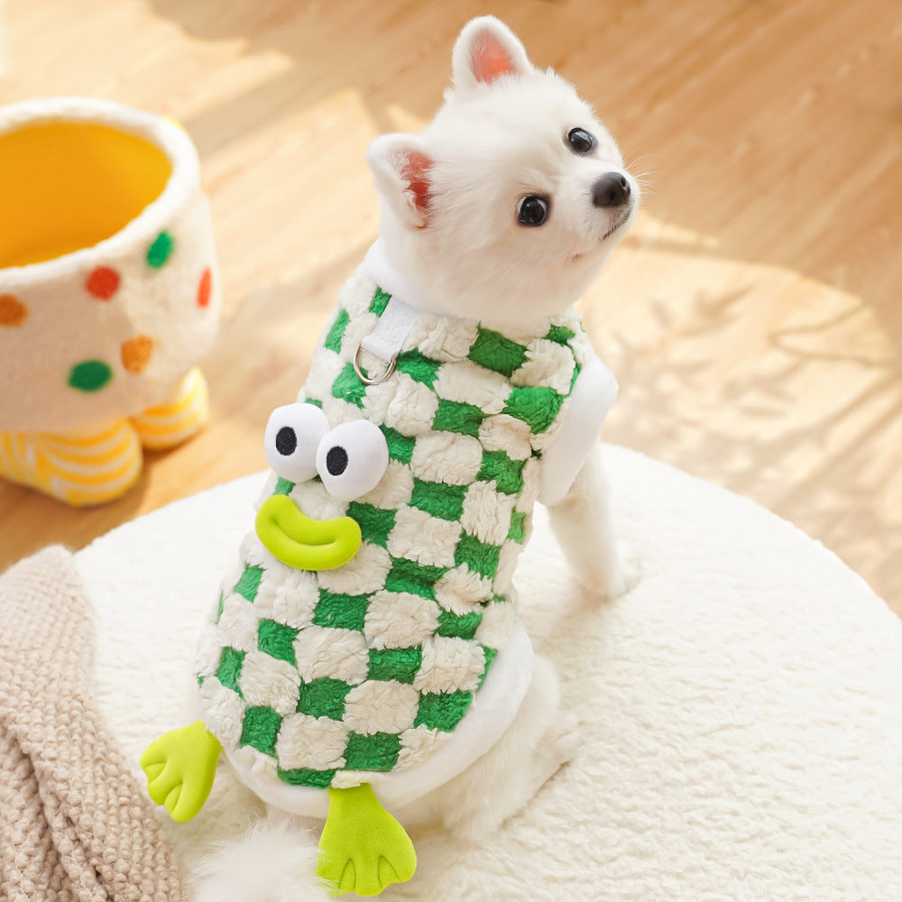 Autumn And Winter Pet Dog And Cat Clothes