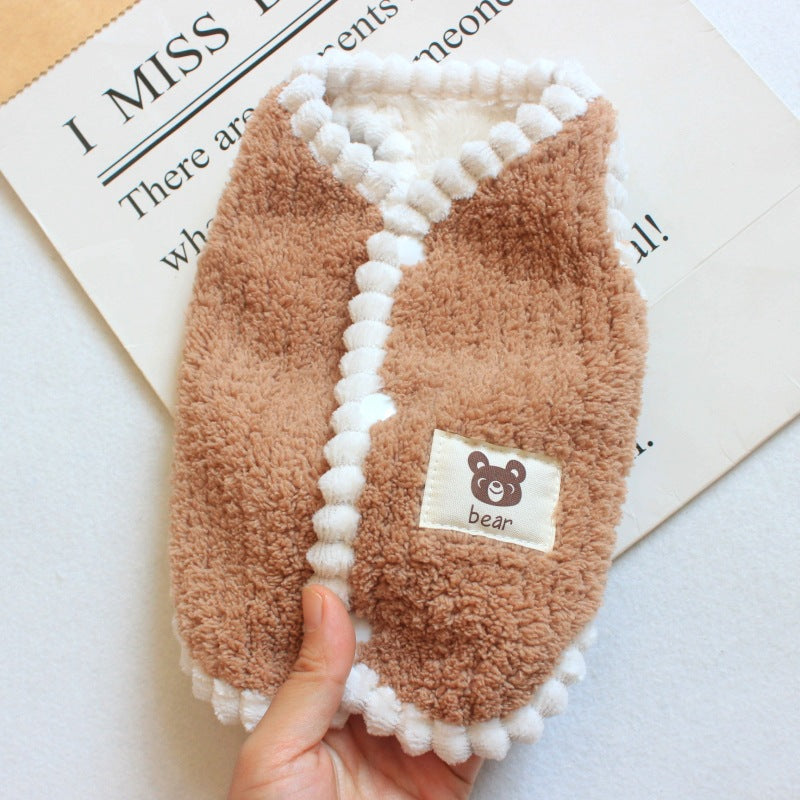 Dibi Bear Dog And Cat Clothes Corduroy Vest