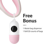 Retractable Dog Leash 16ft For Small Dogs Reflective Anti Slip Handle Bags