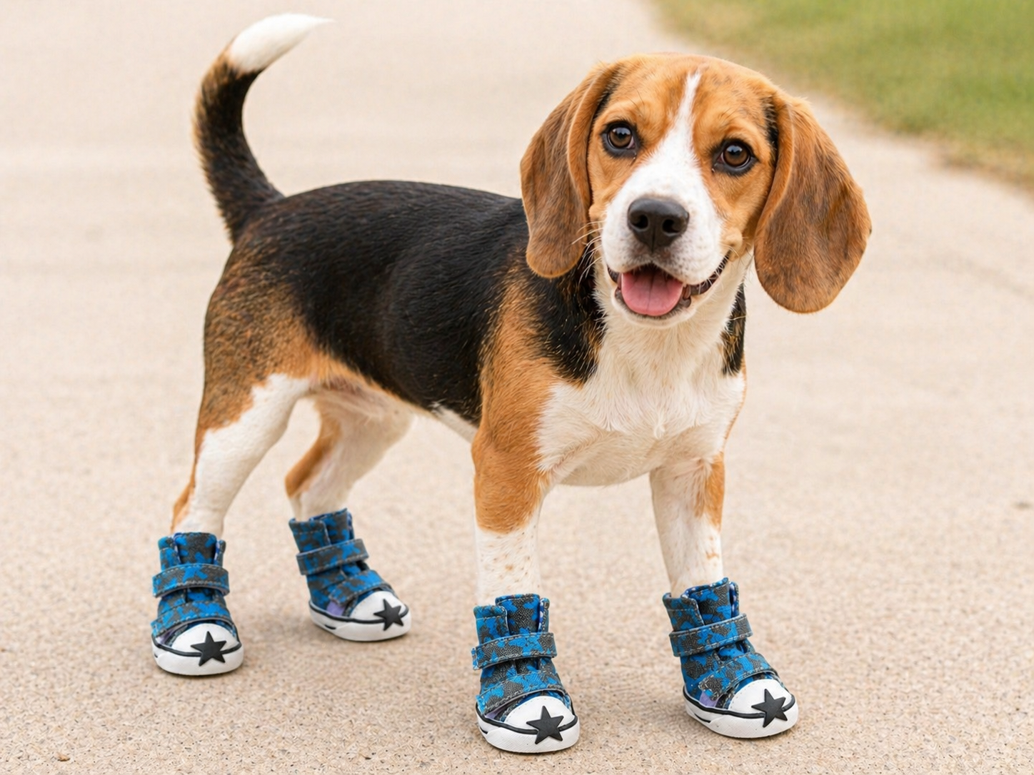 Dog Shoes Non-Slip Paw Protector | Breathable Dog Boots for Small & Medium Dogs sneakers