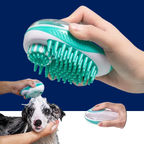 2-in-1 Pet Bath Brush – Soft Silicone Dog Cat Grooming & Massage Comb
