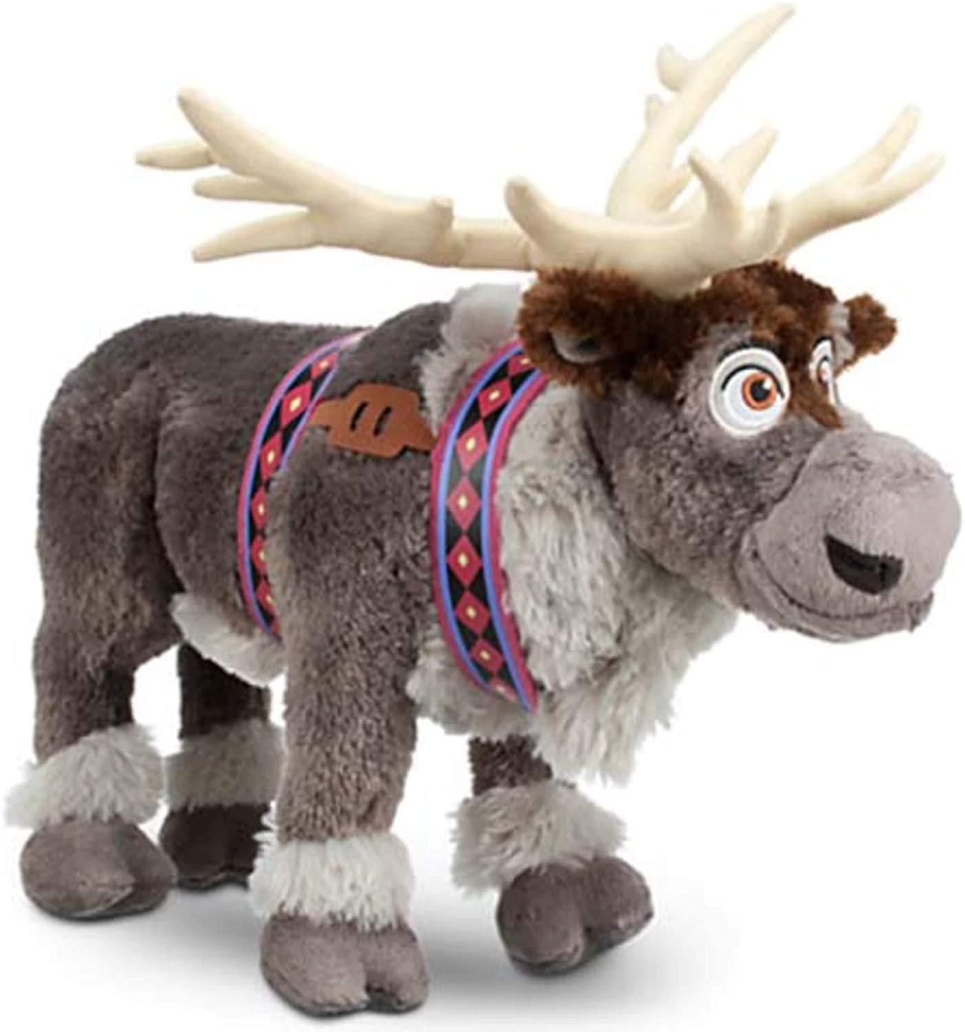 Large Cartoon Character Squeak & NO Squeak Dog Toys: 11"-14"