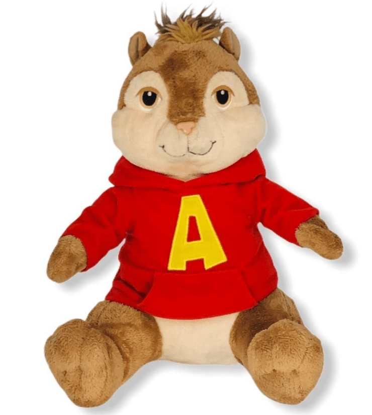 Large Cartoon Character Squeak & NO Squeak Dog Toys: 11"-14"
