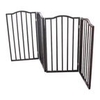 Freestanding Folding Pet Gate for Doorways and Stairs