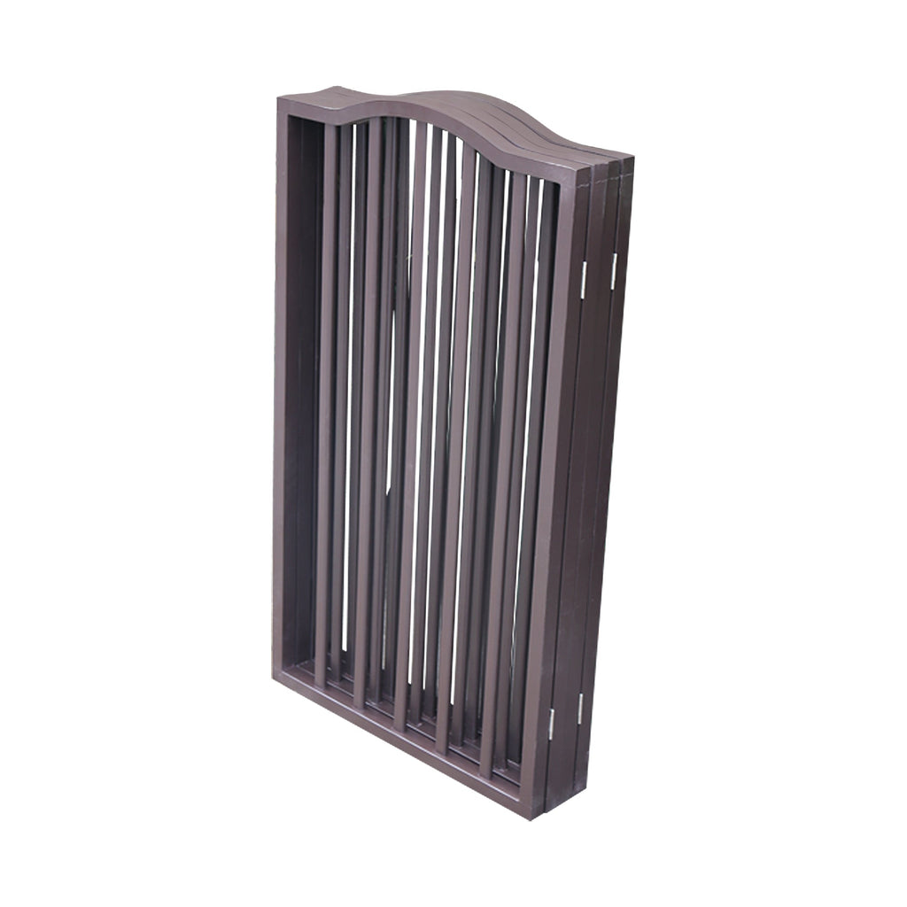 Freestanding Folding Pet Gate for Doorways and Stairs