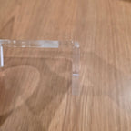 Aevan Epoch | Frosted Acrylic Pet Bowl Stand
