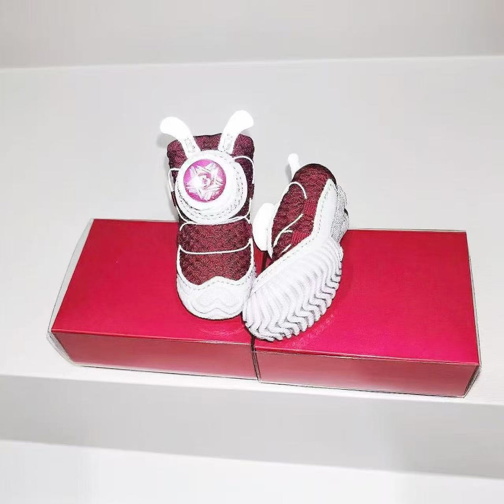 Pet Shoes, Mesh Fabric, Rotating Button, Small Dogs