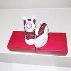 Pet Shoes, Mesh Fabric, Rotating Button, Small Dogs