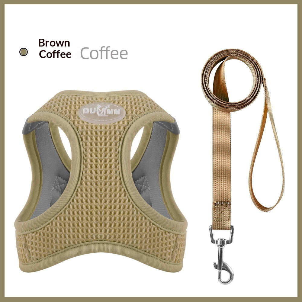 Adjustable Anti-Lost Cat Harness And Leash