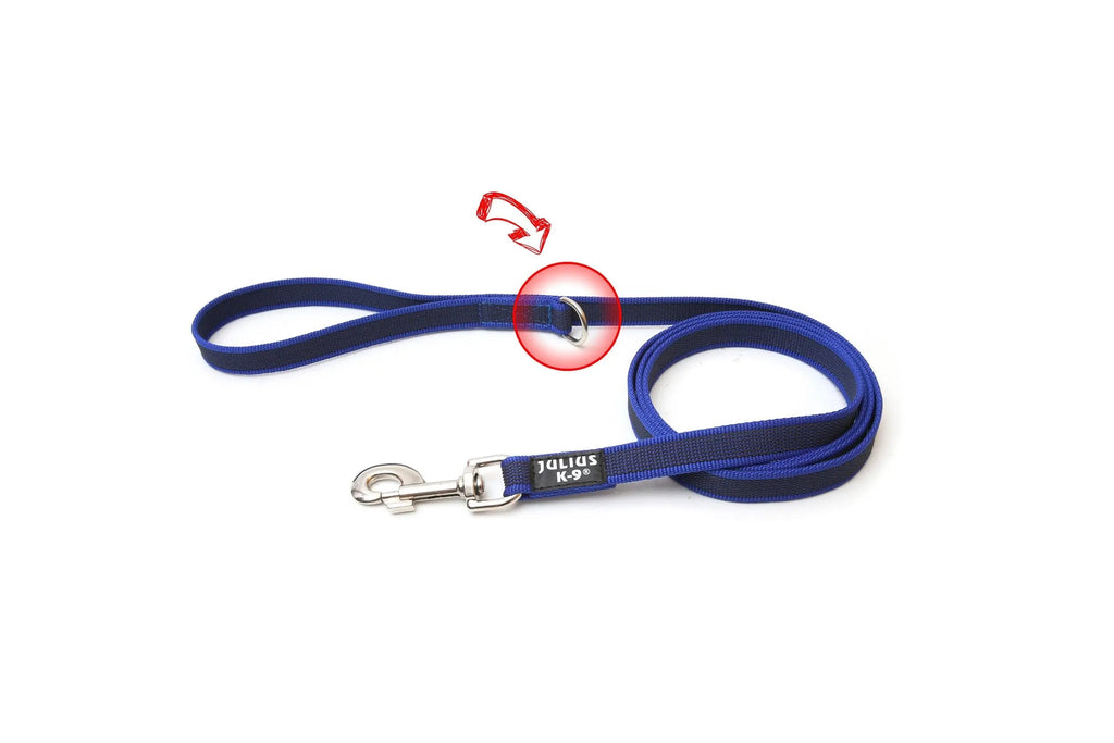 Julius-K9 Color & Gray® Super-Grip Leash with Handle