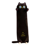 Japanese Chubby Cat Plush Toy Doll Cute Cat Pillow Children Bed Long Pillow Doll