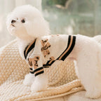 Dog Sweaters Are Cute Bear Pattern Dog Clothes For Puppies, Warm Dog Coats For Winter, Chihuahua Dog Clothing, And Lightweight Sweaters For Pet Cats In Autumn