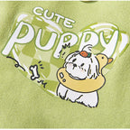 Autumn And Winter Dog Thin Fleece, Cool Style, Drawstring, Hooded, Cute Cartoon Hoodie, Small And Medium-sized Dog And Cat Pet Clothing