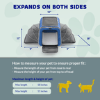Rolling Rover Airline Compliant Expandable Wheeled Pet Carrier
