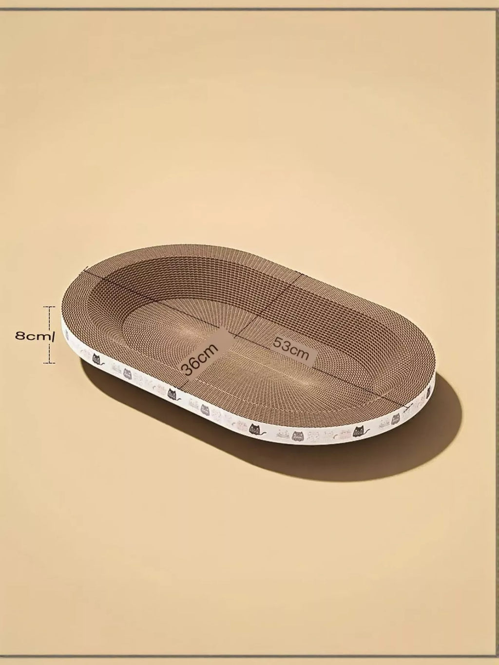 Wear-Resistant Cat Scratching Lounge Bed