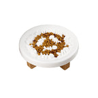 Ceramic Pet Feeder, Slow Feed Cat Bowls For Healthy Eating For Cats And Small Dogs