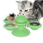 Cat Rotating Windmill Toy – Suction Cup Scratch & Teeth Grinding Toy | 19 Styles