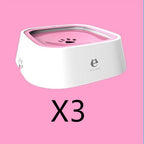 1.5L Cat Dog Water Bowl Carried Floating Bowl Anti-Overflow Slow Water Feeder Dispenser Pet Fountain ABS&PP Dog Supplies