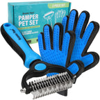 Maxpower Dual-Sided Pet Grooming Rake for Dogs & Cats – Dematting Tool