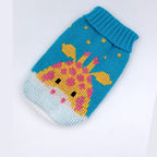 Puppy Sweater Kitty Clothes Pet Dog Clothes Sweater Teddy Bichon Blue Cat Clothes Autumn And Winter Clothes