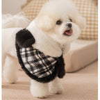 Two-piece Set Of Dog Clothes For Winter Warmth, Small Dog Teddy Bichon Frise Warm Cotton Coat Skirt, Cat Pet Clothes