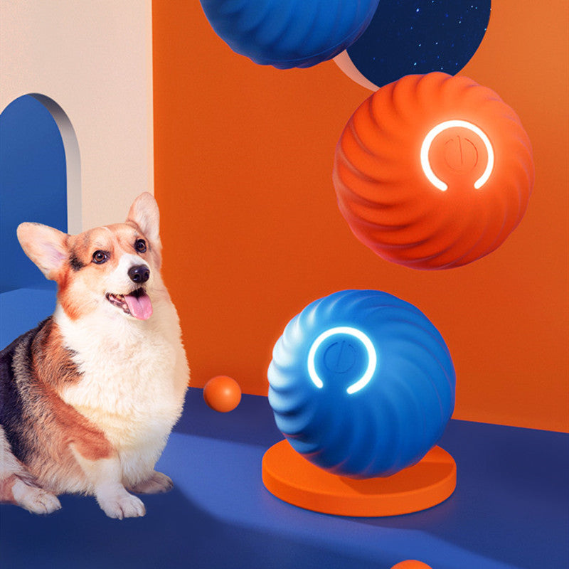 Interactive Dog Jumping Ball Toy – USB Rechargeable Chew & Training Ball | 20 Styles