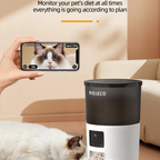 Smart Cat Feeder Camera for Automated Pet Care