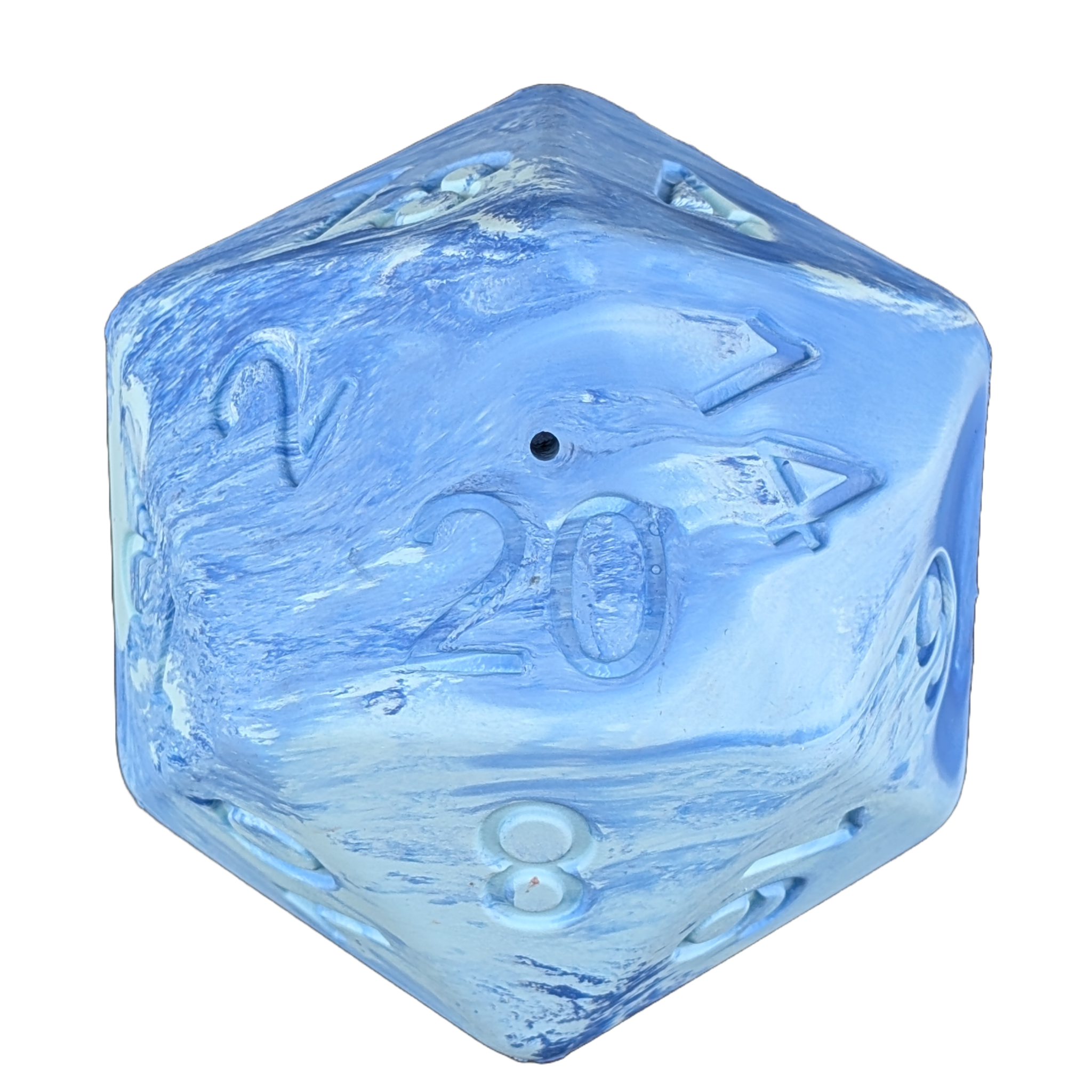 Paw-lymorph Dog Toy: Barbarian Strength D20